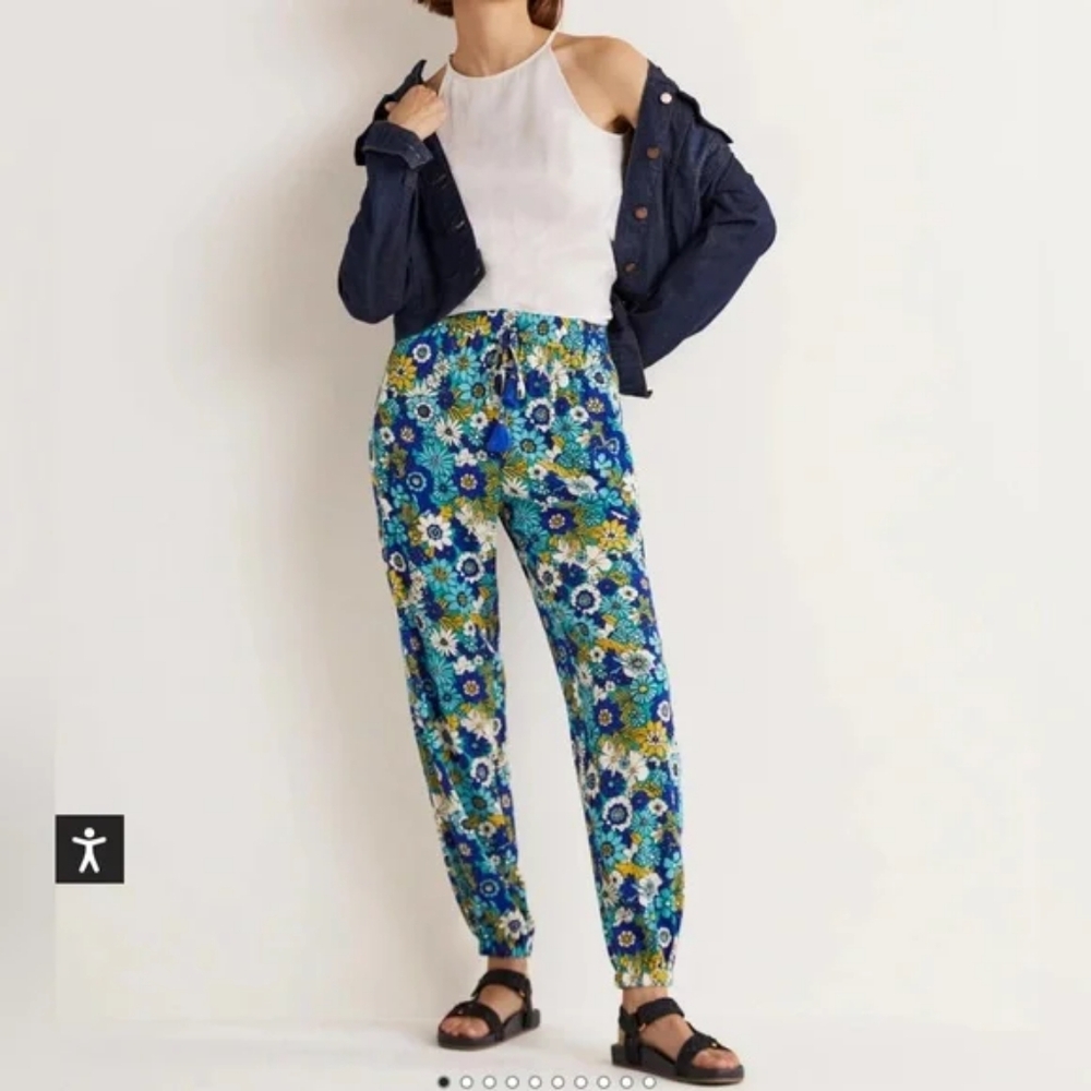 NWT Boden Crinkle Jogger Pants